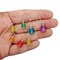 Miniature Christmas Ornaments, 15 pc Tiny Gumdrops, Adorabilities